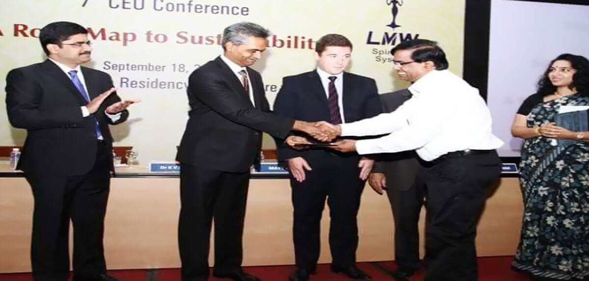 GHCL Team Receiving Best Mill Award By SIMA