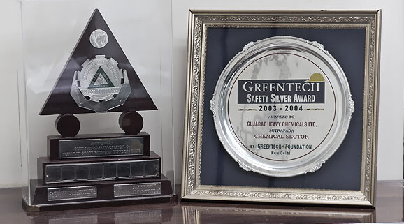 green tech safety silver award 2003-2004
