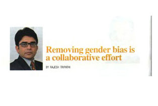 Removing gender bias is a collaborative effort