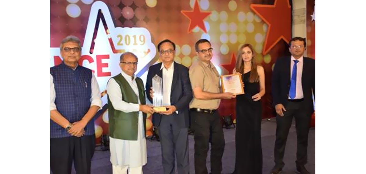 Saurashtra Eminence Award, 2019 for Rural Development & CSR by Divya Bhaskar Group
