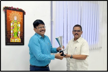 MR. R S Jalan, MD, GHCL Bagged Best CEO Award