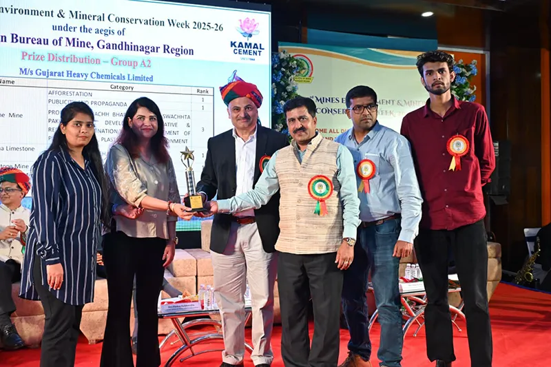 MR. R S Jalan, MD, GHCL Bagged Best CEO Award